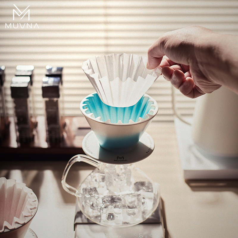 Coffee Equipment Filter - Filter Kertas Alami MUVNA untuk Mesin