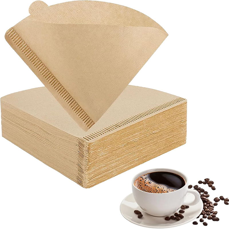Coffee Equipment Filter - 100 Buah Kertas Filter Kopi (1-4