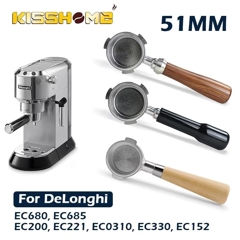 Coffee Equipment Filter - Portafilter bawah kopi 51MM, Aksesori mesin