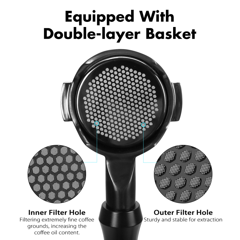 Portafilter Kopi Tanpa Dasar 5 - Coffee Equipment Filter ulasan dan harga